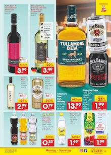 Jack Daniels im Netto Marken-Discount Prospekt "Aktuelle Angebote" mit 58 Seiten (Hof)
