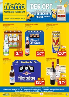 Netto Marken-Discount Prospekt DER ORT, AN DEM DU IMMER AUSGEZEICHNETE PREISE FINDEST. mit 2 Seiten