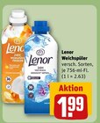 Weichspüler im Angebot bei REWE in Jena Weichspüler Angebote von Lenor bei REWE Jena für 1,99 €