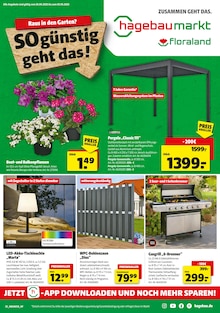 Hagebaumarkt Prospekt Dinslaken "Raus in den Garten? SO günstig geht das!" mit 16 Seiten