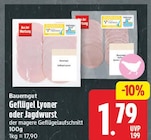 Geflügel Lyoner oder Jadwurst von Bauerngut im aktuellen EDEKA Prospekt