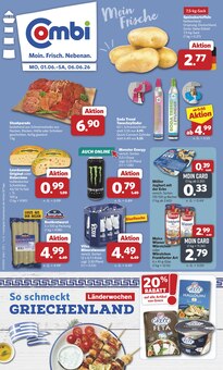 Energydrink im aktuellen combi Prospekt (Langenhagen) Energydrink im combi Prospekt "Markt - Angebote" mit 31 Seiten (Langenhagen)
