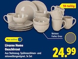 Geschirrset Angebote von Livarno Home bei Lidl Ettlingen für 24,99 €