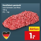Hackfleisch gemischt Angebote bei Netto Marken-Discount Weiden für 1,00 €