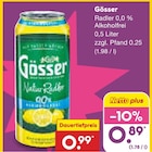 Radler 0,0 % Alkoholfrei von Gösser im aktuellen Netto Marken-Discount Prospekt für 0,89 €