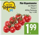 Mini-Rispentomaten im E xpress Prospekt Mini-Rispentomaten von VON HERZEN Regional im aktuellen E xpress Prospekt für 1,99 €