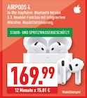 AirPods 4 im Angebot bei Marktkauf in Hattingen AirPods 4 Angebote von Apple bei Marktkauf Hattingen für 169,99 €