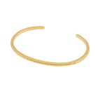 Bracelet jonc en plaqué or texturé à 72,00 € dans le catalogue E.Leclerc