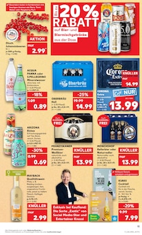 Mineralwasser im aktuellen Kaufland Prospekt (Mannheim) Mineralwasser im Kaufland Prospekt "Aktuelle Angebote" mit 48 Seiten (Mannheim)