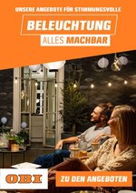 OBI Prospekt für Alzenau mit 1 Seite OBI Prospekt für Alzenau: "BELEUCHTUNG - ALLES MACHBAR", 1 Seite, 07.06.2021 - 31.07.2021
