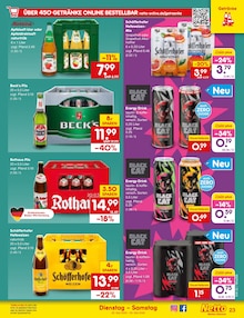 Energydrink im Netto Marken-Discount Prospekt "Aktuelle Angebote" mit 58 Seiten (Völklingen)