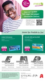 Aktueller mea - meine apotheke Apotheke Prospekt in Gosheim und Umgebung, "Unsere Juni-Angebote" mit 4 Seiten, 01.06.2025 - 30.06.2025
