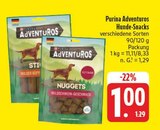 Adventuros Hunde-Snacks Nuggets im E center Prospekt Adventuros Hunde-Snacks Nuggets von Purina im aktuellen E center Prospekt für 1,00 €