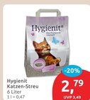 Hygienit Katzen-Streu von  im aktuellen budni Prospekt für 2,79 €