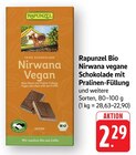 Bio Nirwana vegane Schokolade mit Pralinen-Füllung Angebote von Rapunzel bei E center Fellbach für 2,29 €