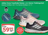 Terrex Tracefinder Damen- oder Herren-Trekkingschuh im Angebot bei GLOBUS in Erfurt Terrex Tracefinder Damen- oder Herren-Trekkingschuh Angebote von Adidas bei GLOBUS Erfurt für 59,99 €