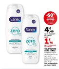 Gel Douche Zero - SANEX dans le catalogue Super U