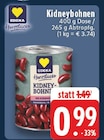 Kidneybohnen im Angebot bei E center in Duisburg Kidneybohnen Angebote von EDEKA Herzstücke bei E center Duisburg für 0,99 €