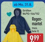 Regen-mantel im Angebot bei ALDI Nord in Potsdam Regen-mantel Angebote bei ALDI Nord Potsdam für 9,99 €