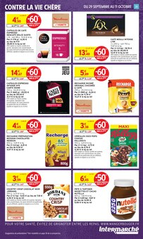 Promotion Poulet surgelé dans le prospectus Intermarché Super, valable du 29/09/2026 au 11/10/2026 Promo Poulet surgelé dans le catalogue Intermarché Super du moment à la page 33