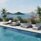 Parasol droit Lagoa - HYBA dans le catalogue Carrefour