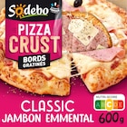 34% D'ÉCONOMIE<BR>SUR VOTRE COMPTE<CAGNOTTE> SUR LA GAMME DES PIZZAS CRUST - SODEBO en promo chez Auchan Hypermarché Levallois-Perret