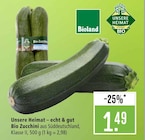 Bio Zucchini bei Marktkauf im Aschaffenburg Prospekt für 1,49 €