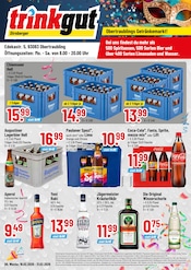 Aktueller Trinkgut Discounter Prospekt in Regensburg und Umgebung, "Aktuelle Angebote" mit 4 Seiten, 16.02.2026 - 21.02.2026