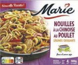 Nouilles à la chinoise au poulet légumes croquants - MARIE dans le catalogue Carrefour