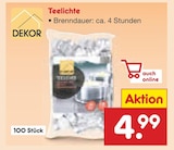 Teelichte bei Netto Marken-Discount im Uedem Prospekt für 4,99 €