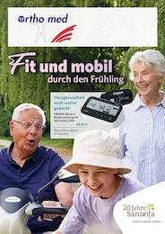 Sanitätshaus Orthomed GmbH Prospekt für Frankfurt: "Fit und mobil durch den Frühling", 6 Seiten, 11.03.2026 - 31.05.2026
