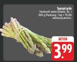 Spargel grün im Angebot bei EDEKA in Hof Spargel grün Angebote bei EDEKA Hof für 3,99 €