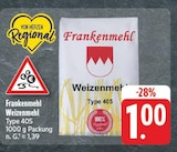 Weizenmehl Type 405 Angebote von Frankenmehl bei EDEKA Nürnberg für 1,00 €