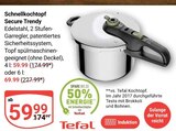 Aktuelle Schnellkochtopf Angebote bei GLOBUS in Trier Aktuelles Schnellkochtopf Secure Trendy Angebot bei GLOBUS in Trier ab 59,99 €