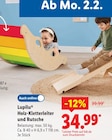 Holz-Kletterleiter und Rutsche von Lupilu für 34,99 € bei Lidl im Angebot Holz-Kletterleiter und Rutsche von Lupilu im aktuellen Lidl Prospekt