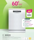 Lave-vaisselle connecté SMS4HUW09E - Bosch en promo chez Pulsat Albi à 599,99 €