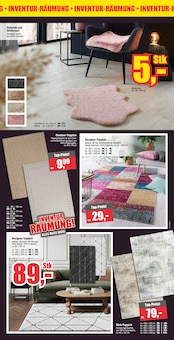 Teppich im Witthus Heimtex-Fachmarkt GmbH Prospekt "INVENTUR RÄUMUNG!" mit 10 Seiten (Oldenburg)