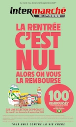 Prospectus Intermarché à Chaville, "LA RENTRÉE C'EST NUL ALORS ON VOUS LA REMBOURSE", 20 pages, 03/09/2024 - 15/09/2024