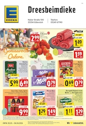 EDEKA Prospekt "Aktuelle Angebote" für Gütersloh, 28 Seiten, 30.03.2026 - 04.04.2026