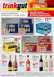 Der aktuelle Trinkgut Prospekt Der aktuelle Trinkgut Prospekt Größter Getränkemarkt in Dasing!