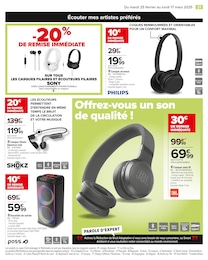 Offre Chaîne Hi-Fi dans le catalogue Carrefour du moment à la page 23