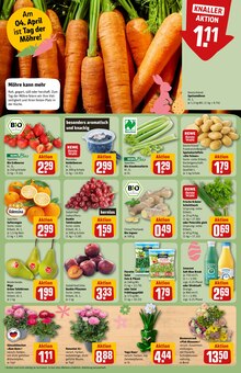 Ingwer im REWE Prospekt "Dein Markt" mit 34 Seiten (Bielefeld)