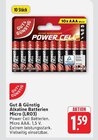 Micro (LR03) im Angebot bei E center in Mannheim Micro (LR03) Angebote von Gut & Günstig bei E center Mannheim für 1,59 €