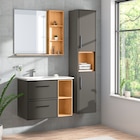 Mitigeur lavabo gun métal "lyn" dans le catalogue Brico Dépôt