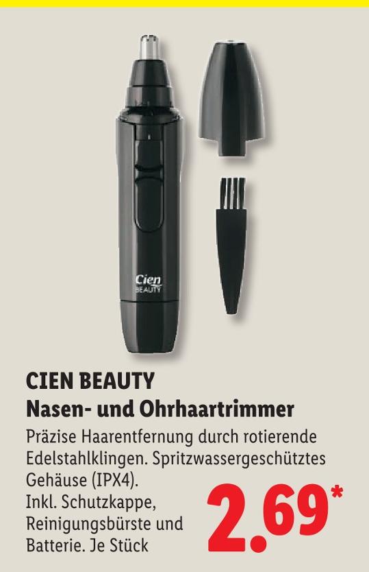 Nasen- und Ohrhaartrimmer