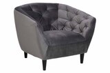 Aktuelles Actona Sessel Ria dunkelgrau Angebot bei Möbel Fischer in Fürth ab 349,00 €