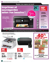 Offre Cartouche D'encre dans le catalogue Carrefour du moment à la page 22