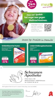 Aktueller mea - meine apotheke Prospekt "Unsere Dezember-Angebote" Seite 1 von 4 Seiten