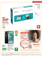Promos Tablette dans le catalogue "TOUS DANS LE MATCH" de Auchan Hypermarché Tablette en promo dans le catalogue Auchan Hypermarché à la page 5