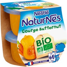 Bébé - NESTLE dans le catalogue Monoprix Petits pots bébé Courge butternut Bio “NaturNes” Bio Dès 4/6 mois - NESTLE à 1,33 € en promo chez Monoprix